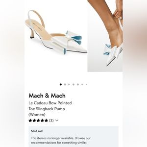 Mach & Mach  Wedding Shoes (Size 40/ US 9.5)